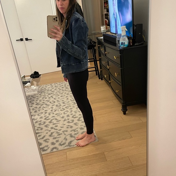 Jean jacket in soft material - Picture 2 of 3